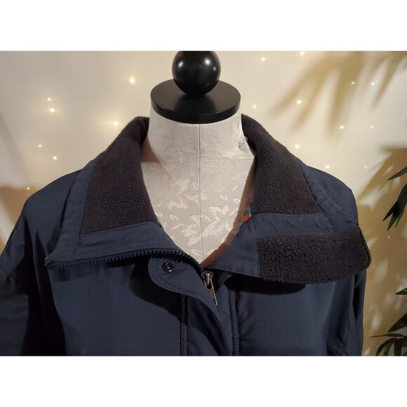 Patagonia Vtg 90s Southwest Aztec Fleece Lined Softshell Jacket Womens Size L - Picture 10 of 16